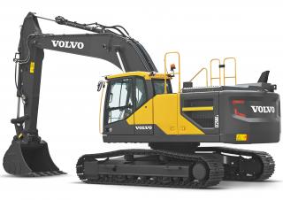 Pásová rypadla Volvo EC250ELR