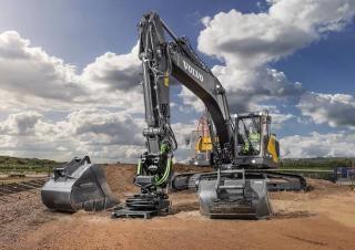 Pásová rypadla Volvo EC250ERL