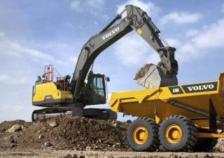 Pásová rypadla Volvo EC300E HYBRID 