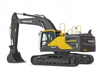 Pásová rypadla Volvo EC300ELR