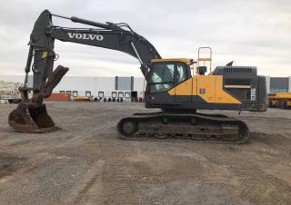 Pásová rypadla Volvo EC350EL