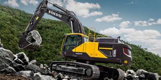 Pásová rypadla Volvo EC380EL