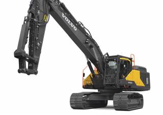 Pásová rypadla Volvo EC380ENL Straight boom