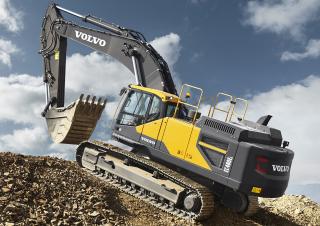 Pásová rypadla Volvo EC480EL