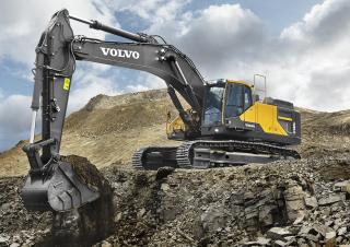 Pásová rypadla Volvo EC480EL