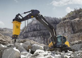 Pásová rypadla Volvo EC480EL