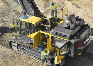 Pásová rypadla Volvo EC480EL