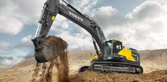 Pásová rypadla Volvo EC480EL