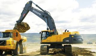 Pásová rypadla Volvo EC700CLD