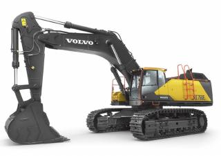Pásová rypadla Volvo EC750E