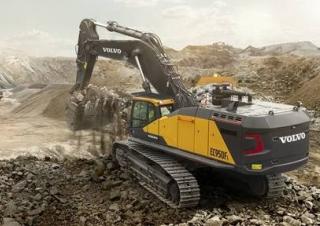 Pásová rypadla Volvo EC950F