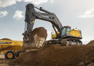 Pásová rypadla Volvo EC950F