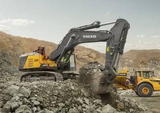 Pásová rypadla Volvo EC950F