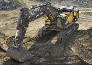 Pásová rypadla Volvo EC950F