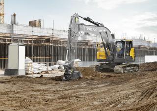 Pásová rypadla Volvo ECR235EL