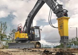 Pásová rypadla Volvo ECR355EL