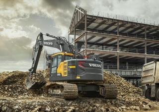Pásová rypadla Volvo ECR355EL