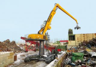Manipulátory s materiálem Liebherr ER 944 C High Rise Litronic