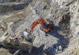 Pásová rypadla Hitachi EX 1900-6