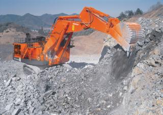 Pásová rypadla Hitachi EX 2500-6
