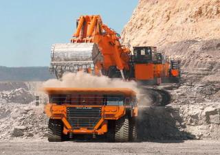Pásová rypadla Hitachi EX 5500-5