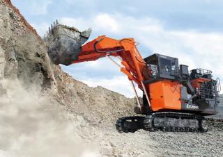 Pásová rypadla Hitachi EX2000-7B
