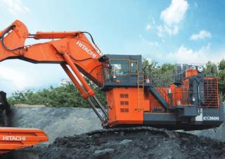Pásová rypadla Hitachi EX2600-6