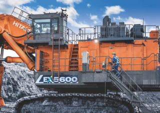 Pásová rypadla Hitachi EX5600-7B