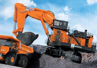 Pásová rypadla Hitachi EX8000-6