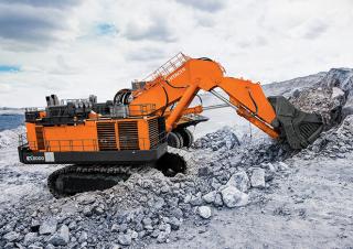 Pásová rypadla Hitachi EX8000-6