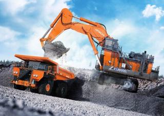 Pásová rypadla Hitachi EX8000-7B