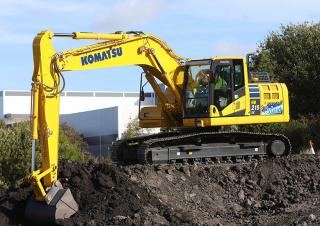 Pásová rypadla Komatsu HB215LC-3