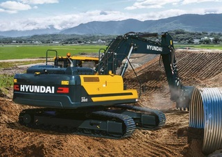 Pásová rypadla Hyundai HX260AL