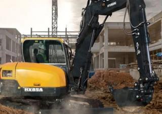 Pásová rypadla Hyundai HX85A