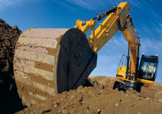 Pásová rypadla JCB JS180 LC