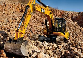 Pásová rypadla JCB JS240LC