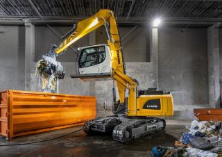 Manipulátory s materiálem Liebherr LH 26 C Industry Litronic