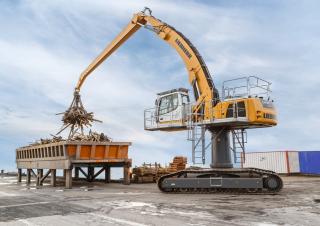 Manipulátory s materiálem Liebherr LH 50 C High Rise Industry Litronic