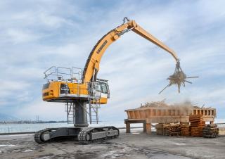 Manipulátory s materiálem Liebherr LH 50 C High Rise Industry Litronic