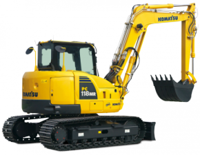 Pásová rypadla Komatsu PC118MR-8
