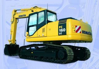Pásová rypadla Komatsu PC160LC-7