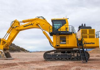 Pásová rypadla Komatsu PC2000-11