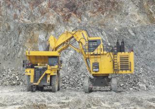 Pásová rypadla Komatsu PC3000-11 