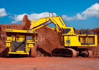 Pásová rypadla Komatsu PC5500-6
