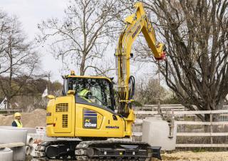 Pásová rypadla Komatsu PC88MR-11E0