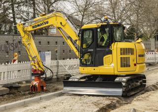 Pásová rypadla Komatsu PC88MR-11E0