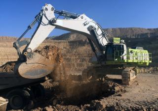 Pásová rypadla Liebherr R 9150 B 