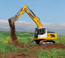 Pásová rypadla Liebherr R 920