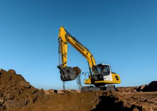 Pásová rypadla Liebherr R 920 Litronic