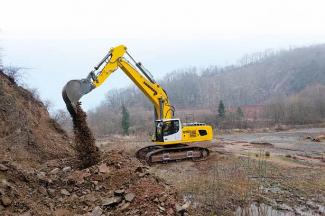 Pásová rypadla Liebherr R 956